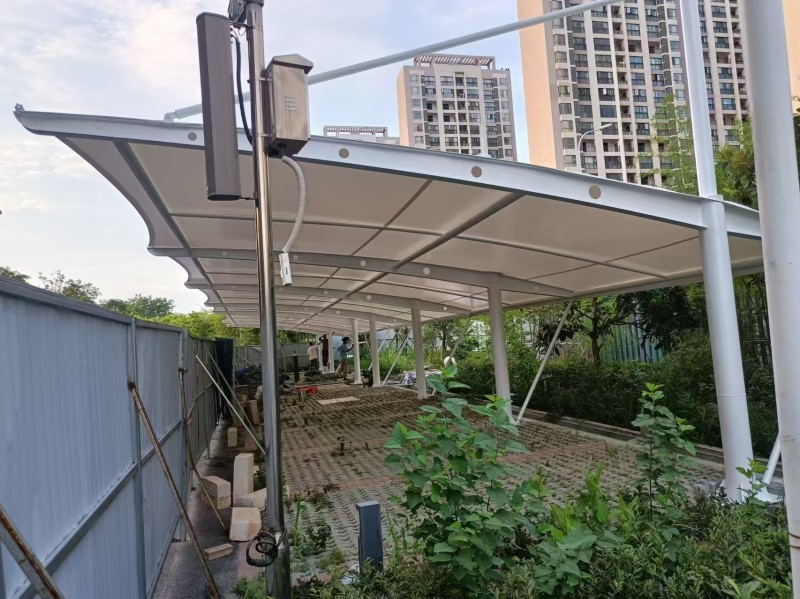 柯城区膜结构车棚行业现状及公司选择指南-2